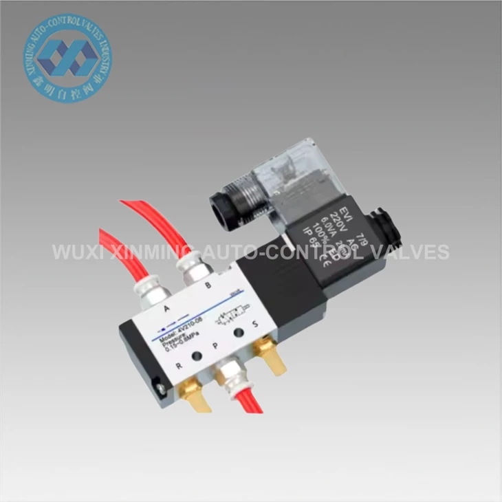 صمام الملف اللولبي من سبائك الألومنيوم 52 AC220V 110V