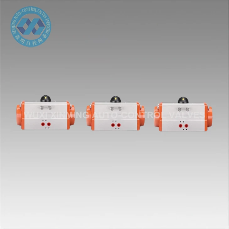 Factory Manufacturing Pneumatic Piston Actuators Aluminum Alloy Rotary Valve At Series Pneumatic Actuators