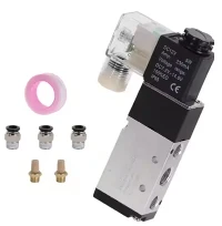 صمام الملف اللولبي الهوائي 5 طريق 2- التحكم في الموقف AIR 12V 24V