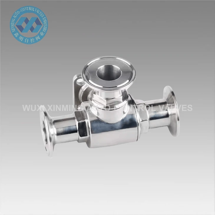 Tee High Platform Stainless Steel T-L-type Pneumatic Ball Valve